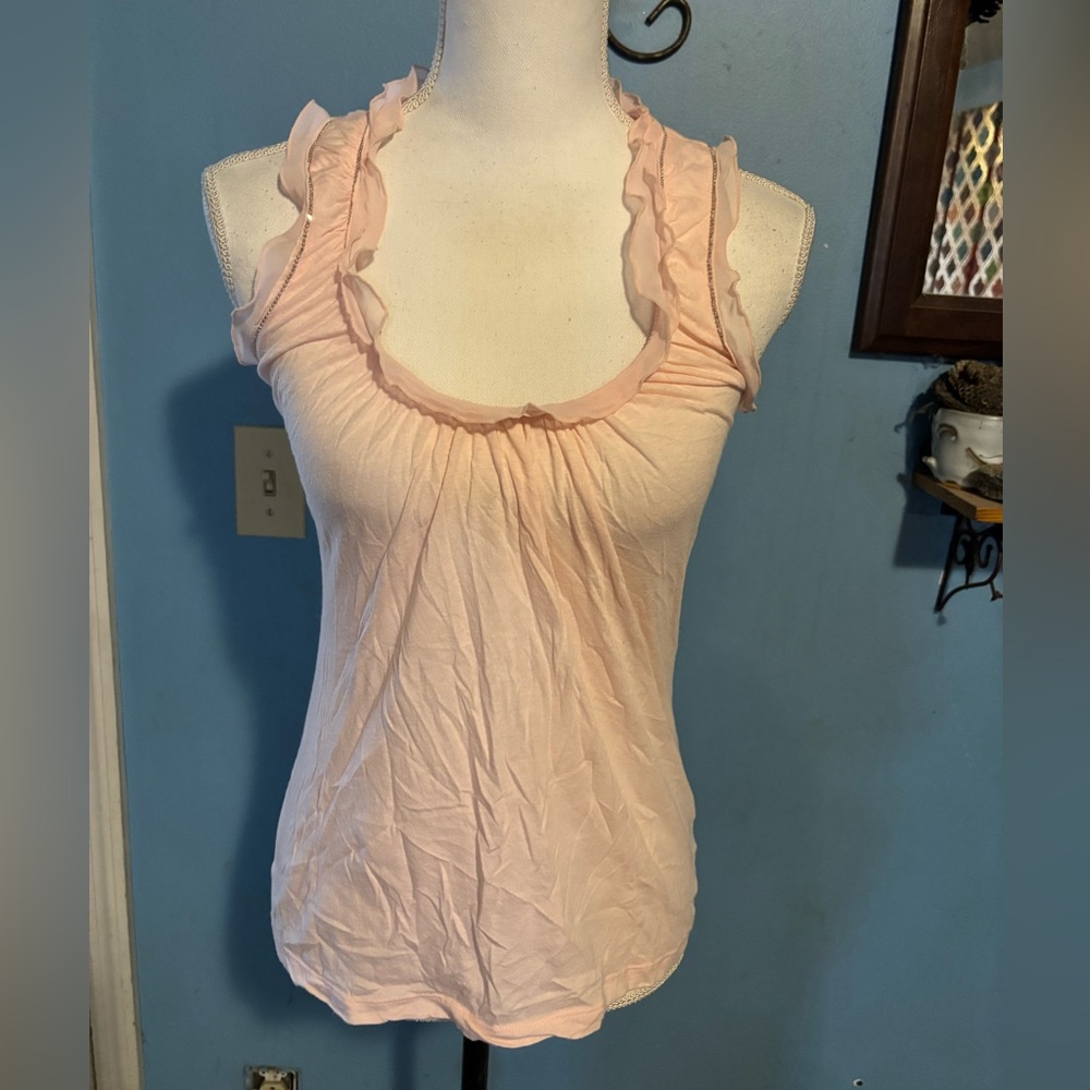 Tinley Road, Pastel Pink, Beaded, Tank Top